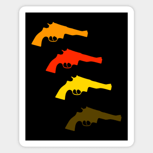 Pop Art Revolver Magnet